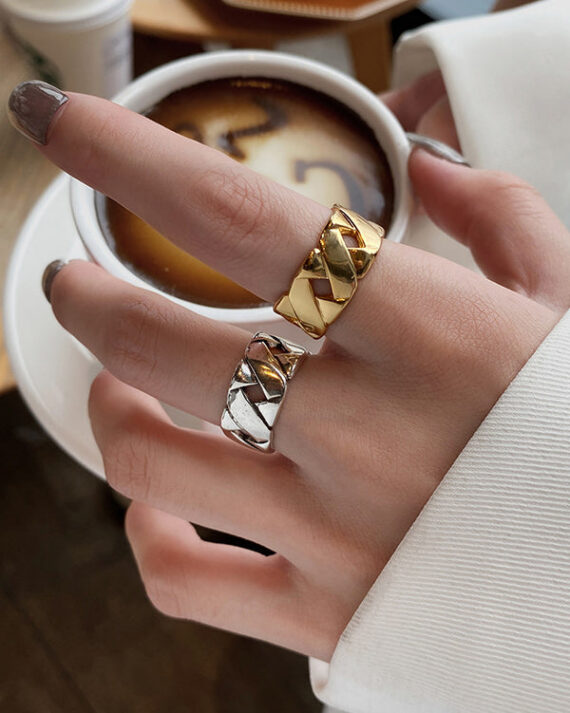 Geometric Rings Accessories