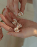 Cute Gold Alloy Pearl Four Combinations Hairpin