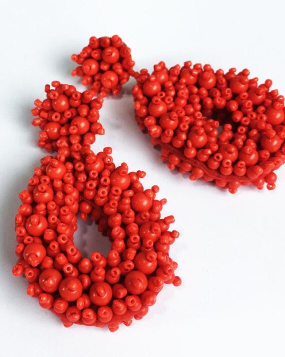 Rablom Bohemian Woven Bead Earrings